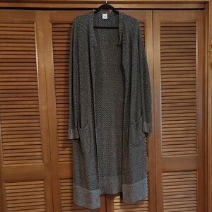Cabi Open-Front Long Cardigan Sweater